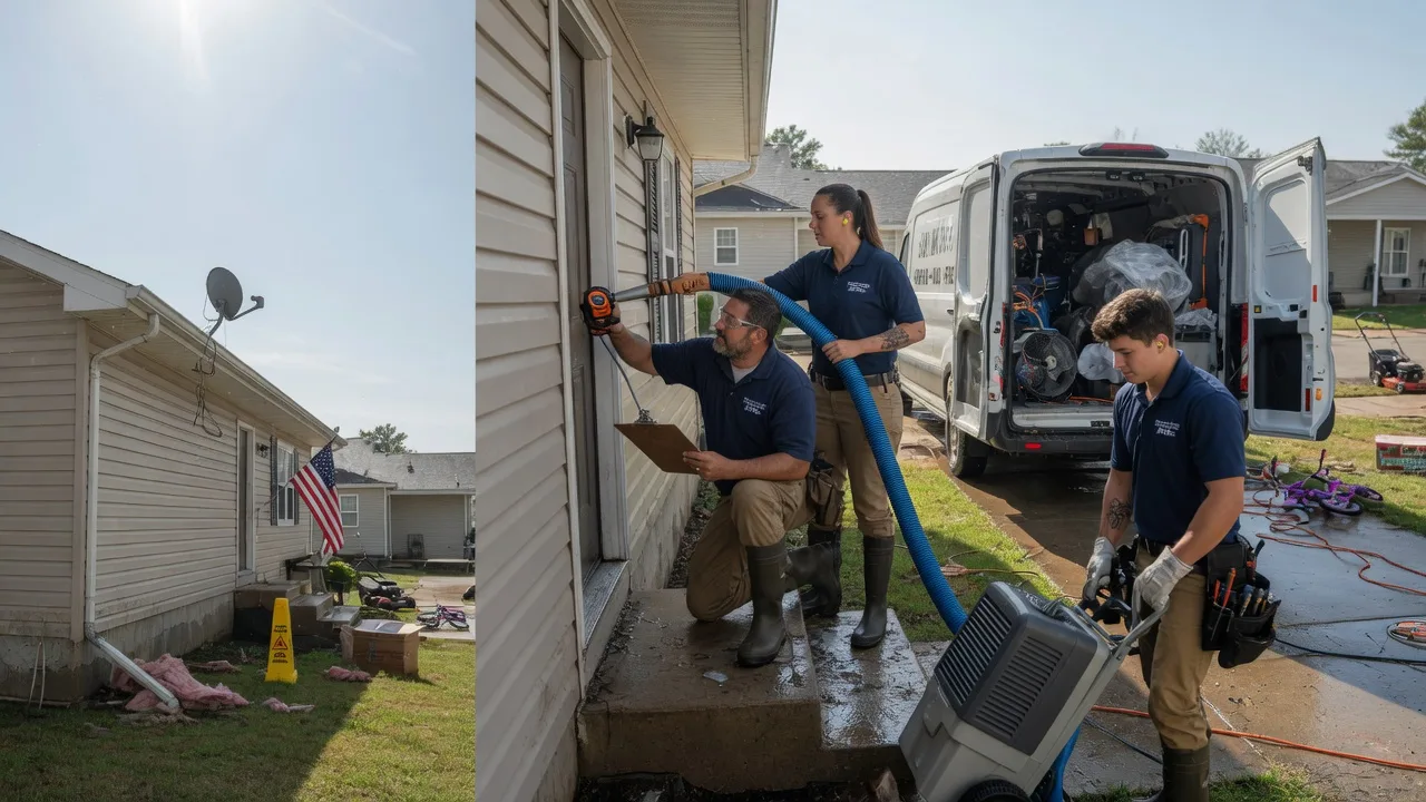 Ceiling Water Damage Restoration in Quincy, MI near me