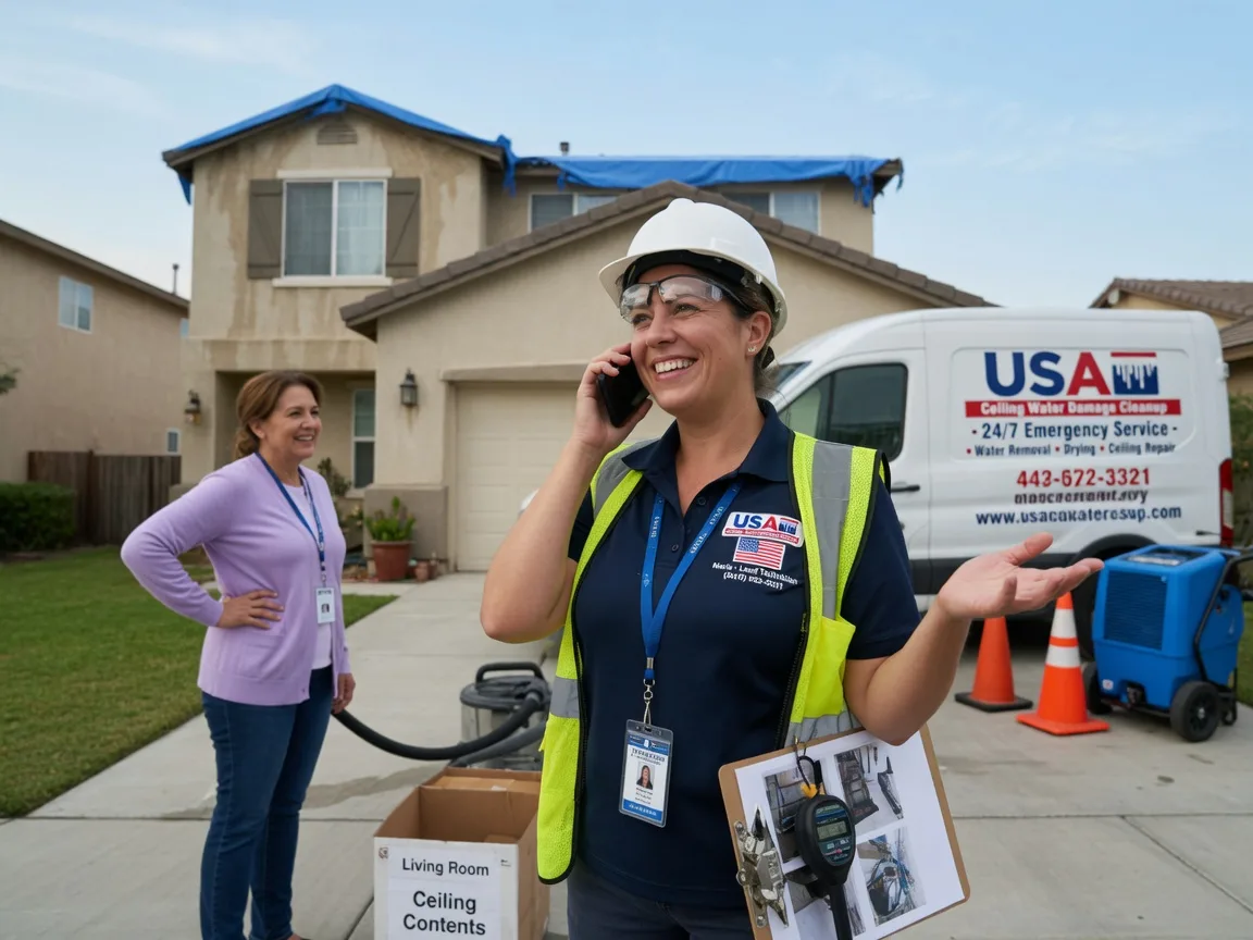 Ceiling Water Damage Restoration Quincy, MI FAQs